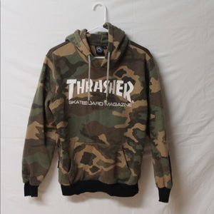 Camo Thrasher Hoodie